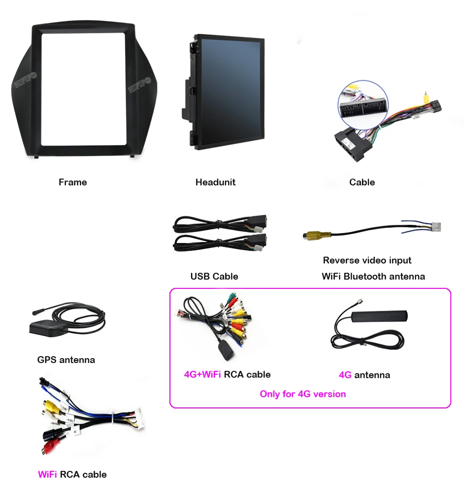 2Din Android автомобильный стерео радио мультимедийный видеоплеер для Hyundai Tucson 2 LM IX35