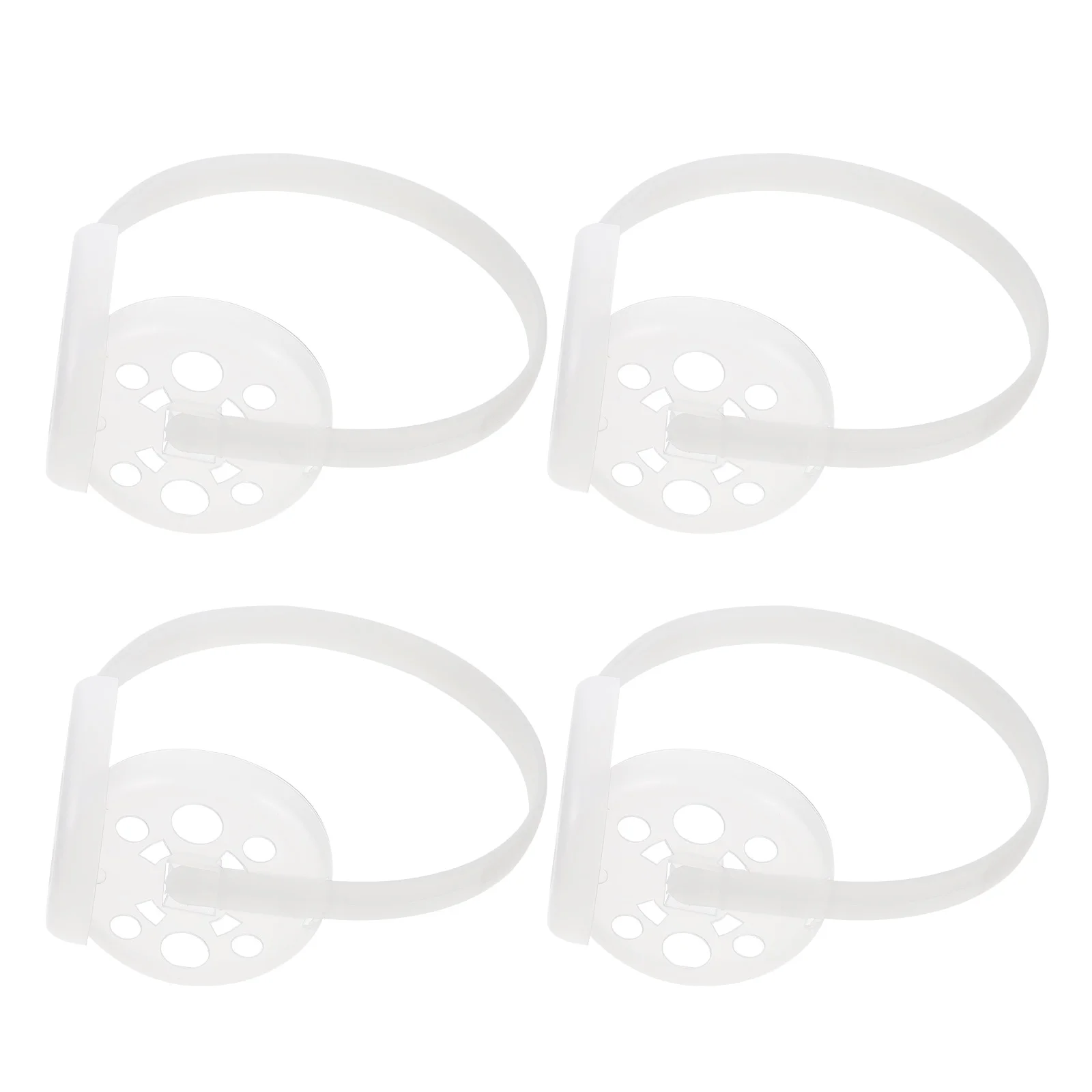 

4 Pcs Earmuff Inner Rack Plastic Cartoon Warmer DIY Holder Frame Bracket