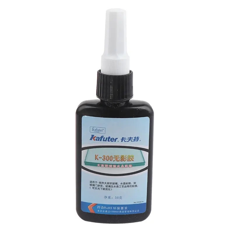 

1Pcs 50ml UV Glue Curing Adhesive K-300 Transparent Crystal Glass Adhesive Gule