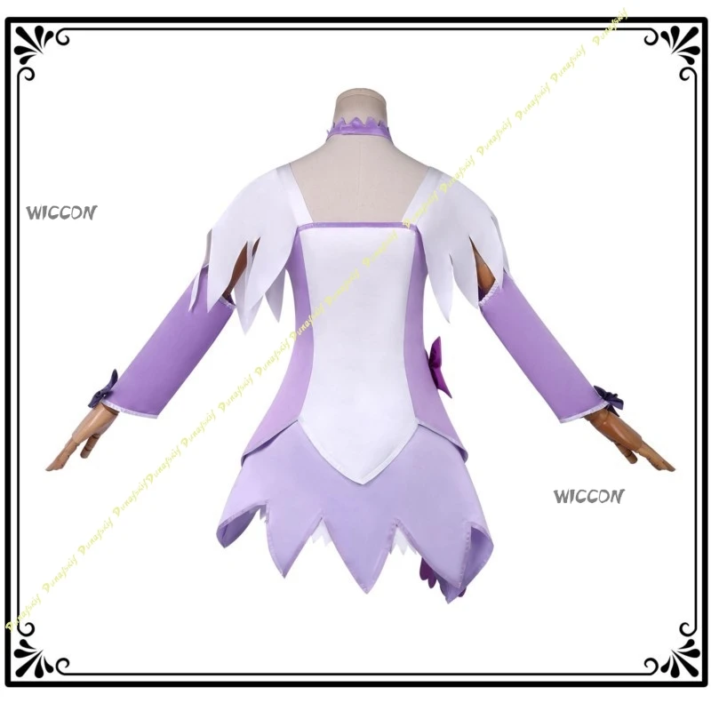 Фото Мода Kisstyle DokiDoki! Костюм для косплея PreCure Doki Doki Pretty Cure: Меч Макото Кензаки, униформа, фиолетовый наряд в стиле Лолита для вечеринки №3