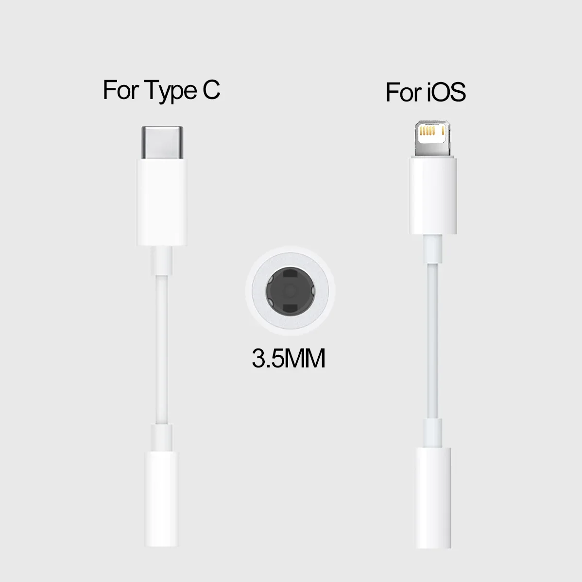 Для ios к 3 5 мм Aux адаптеру для iPhone 16 15 14 13 12 X Pro Max USB-адаптер типа c Аудиокабель Кабель