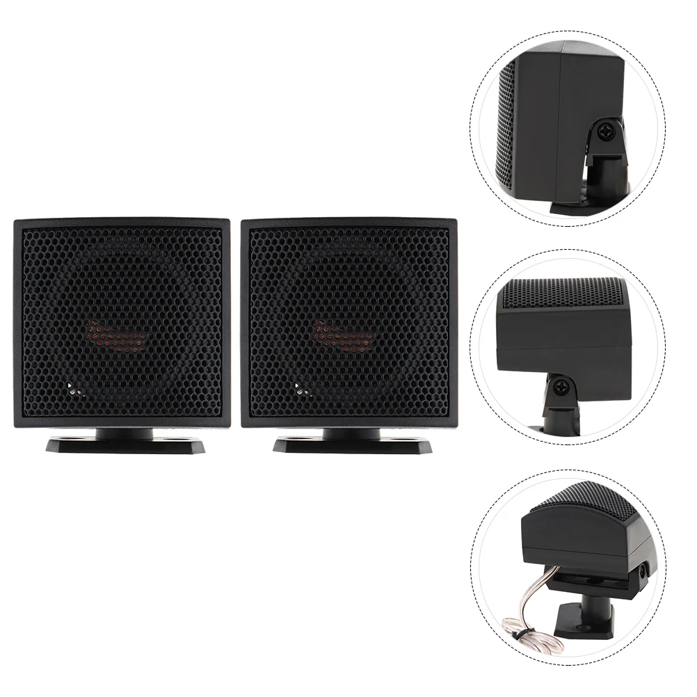 

2 Pcs Speaker High-End Loudspeaker Small Speakers Magnet Car Audio Dedicated Sound Bar