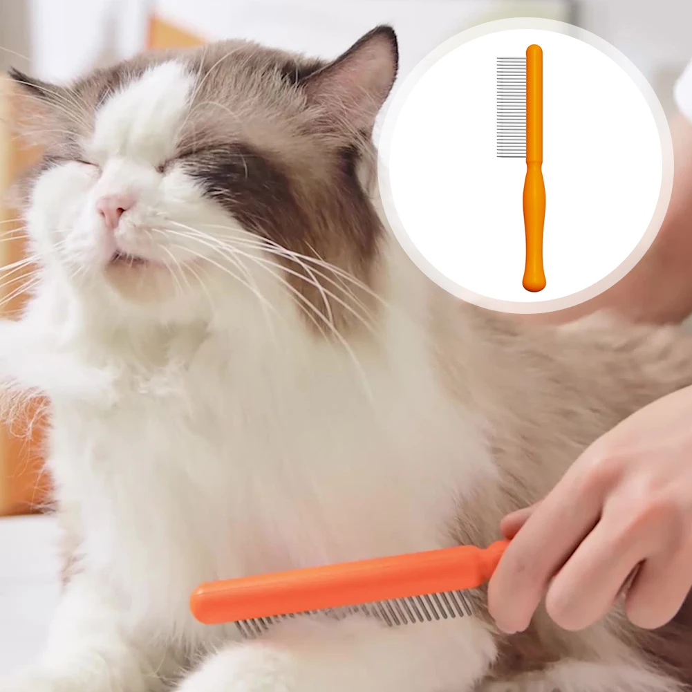 

Dog Grooming Hair Brush Cat Comb Care Stainless Steel Comb Removes Hairs Cat And Dogs For Long Hair Cleaning Dog Accessories