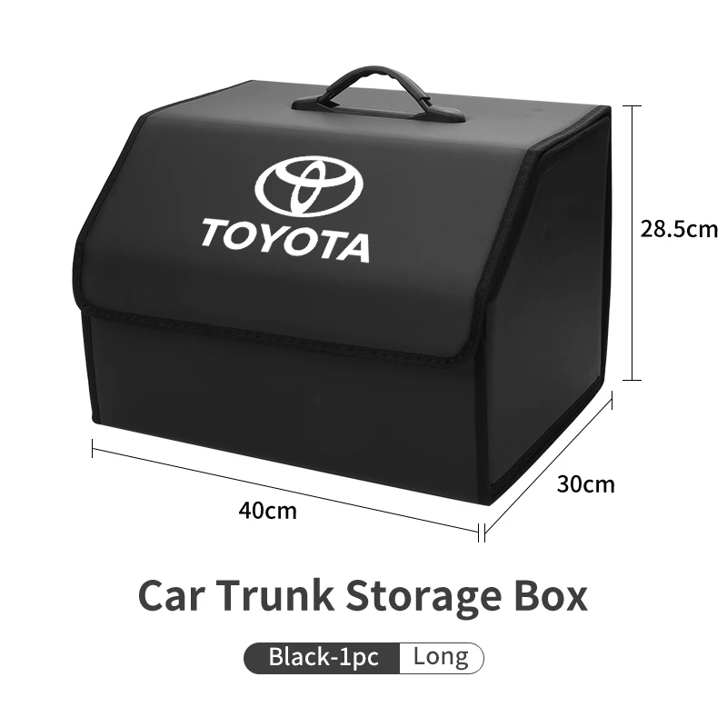 

Автомобильный ящик для хранения инструментов большой емкости, органайзер, аксессуары для Toyota Yaris Corolla Prius Auris CHR Land Cruiser RAV4
