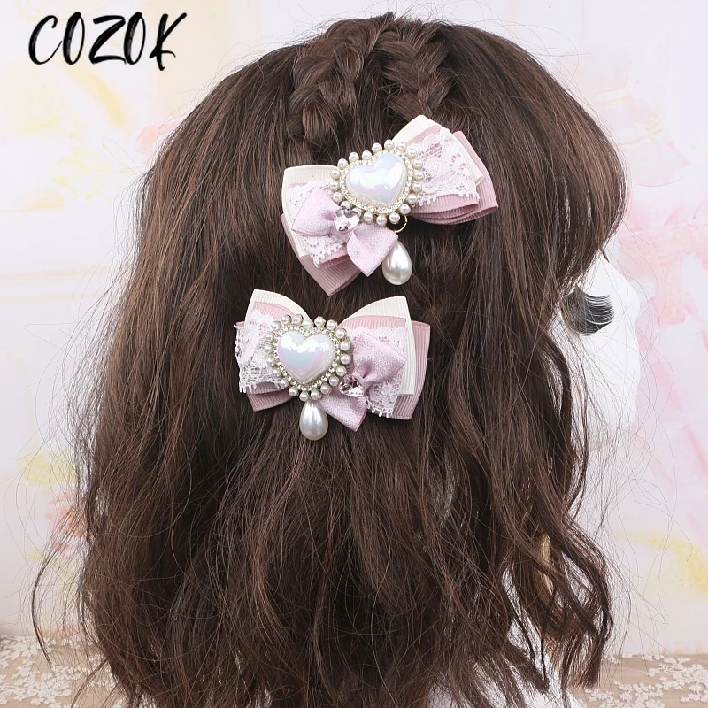 Милые японские заколки ручной работы в стиле ретро для женщин и девочек