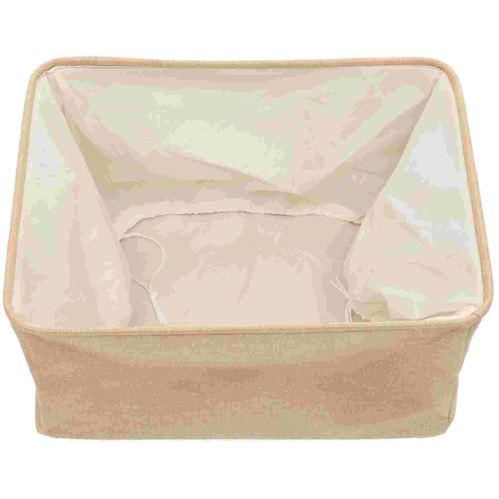 

Storage Basket Organizer Fabric Bin Cloth Sundries Laundry Bins Foldable Cubes Collapsible Basker Baskets Clothes Wall decor