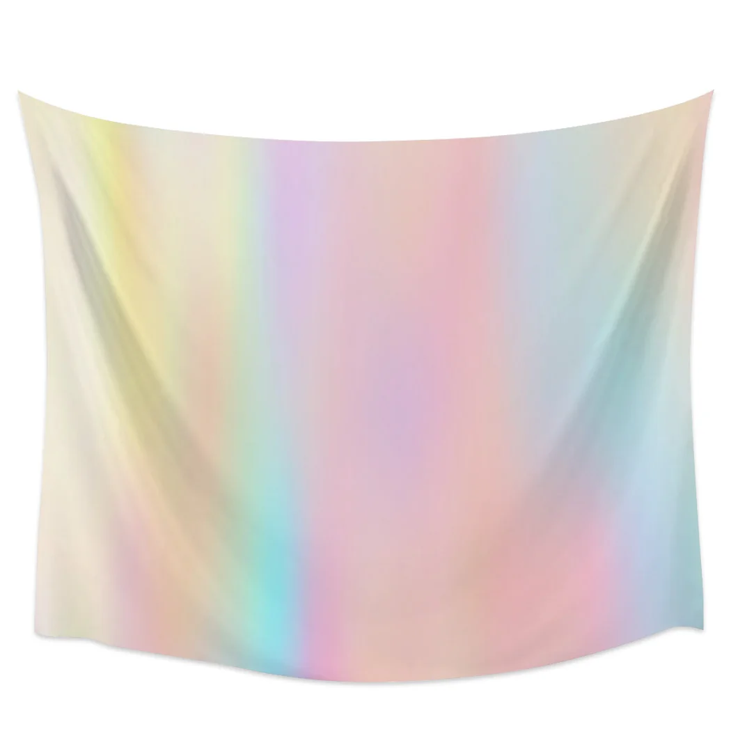 

Радужный Розовый светящийся настенный гобелен, настенный Декор, гобелен в стиле бохо, настенный гобелен