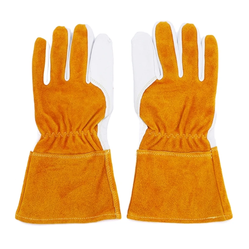 

Thorn Proof Long Sleeve Work Welding Garden Gloves Breathable for Men Women