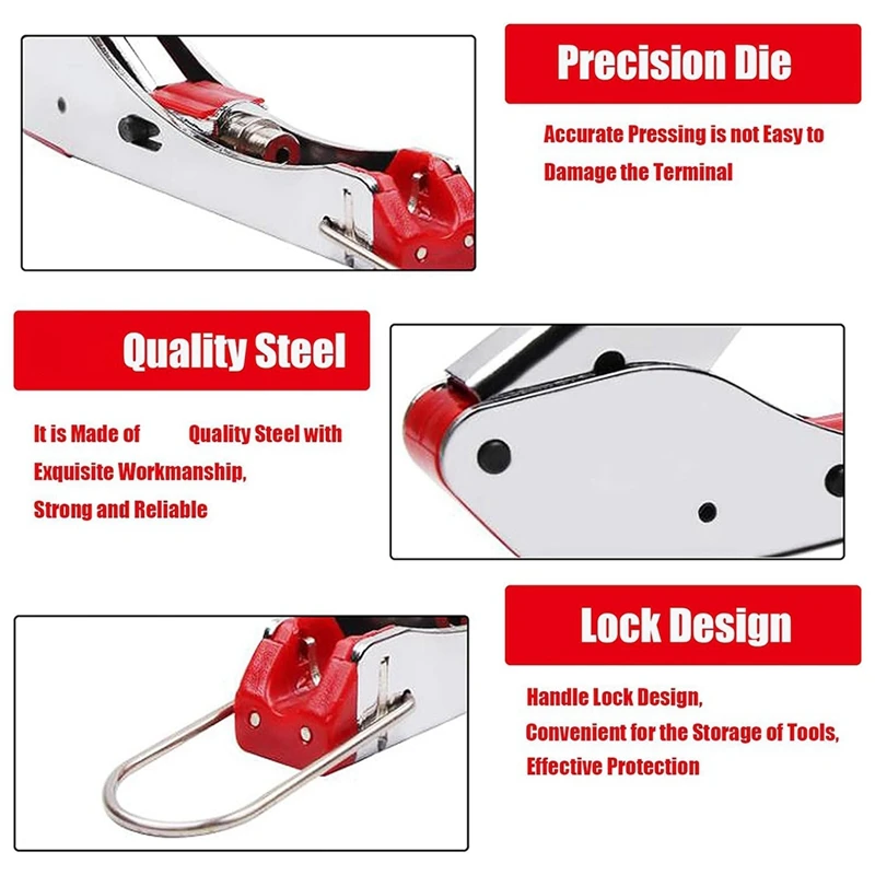 Набор инструментов для обжима коаксиального кабеля с 20 шт. разъемами типа F RG59 RG6