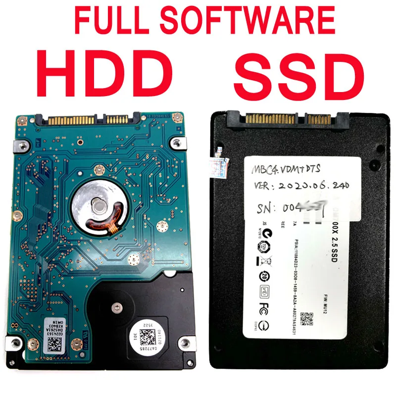 2022/03 version New Full software for MB STAR C4/C3/C5 c6 SSD HDD Fit Most laptop as D630/CF19/CF30/CF53/T420 HHTWIN function images - 6