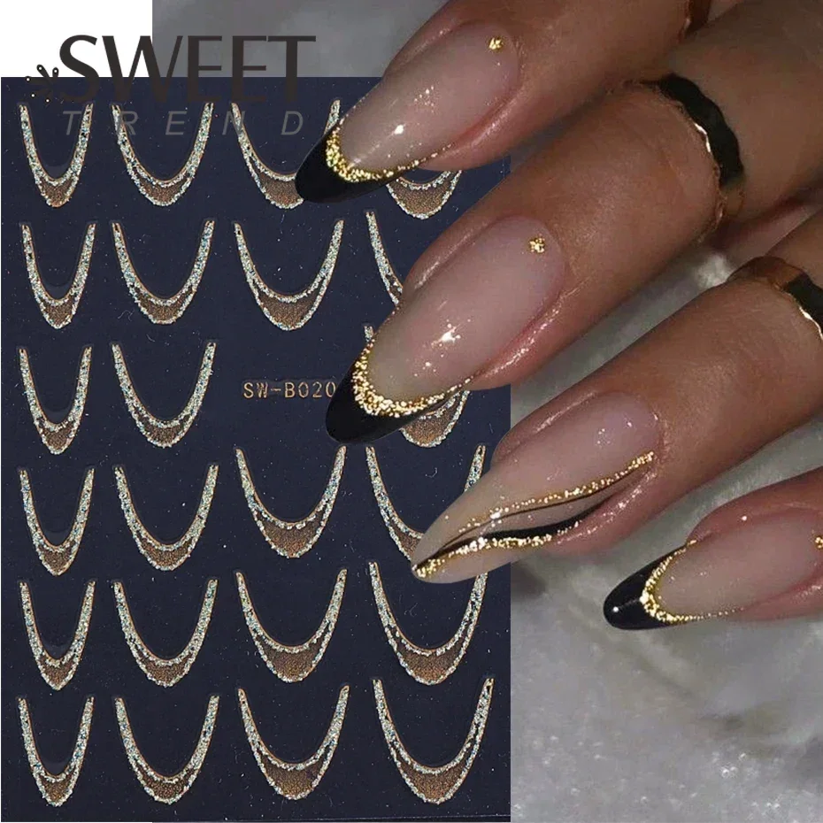 Наклейки для дизайна ногтей