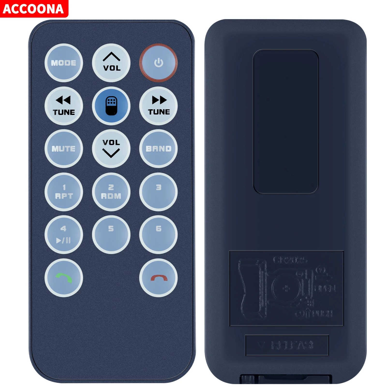 

Remote control for dual XDCPA9BT XDCP97BTACPM6628BT DMCPA79BT Digatal Media Audio Receiver