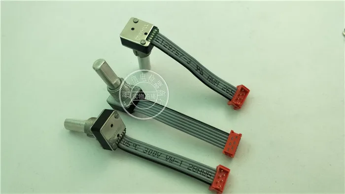 Original new 100% 2651 105°C 300V 6pin encoder stepping 24 points with push switch handle 23MMF