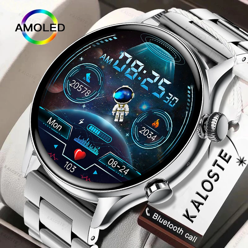 

Смарт-часы мужские с поддержкой NFC, AMOLED, 2022*390, HD-экран