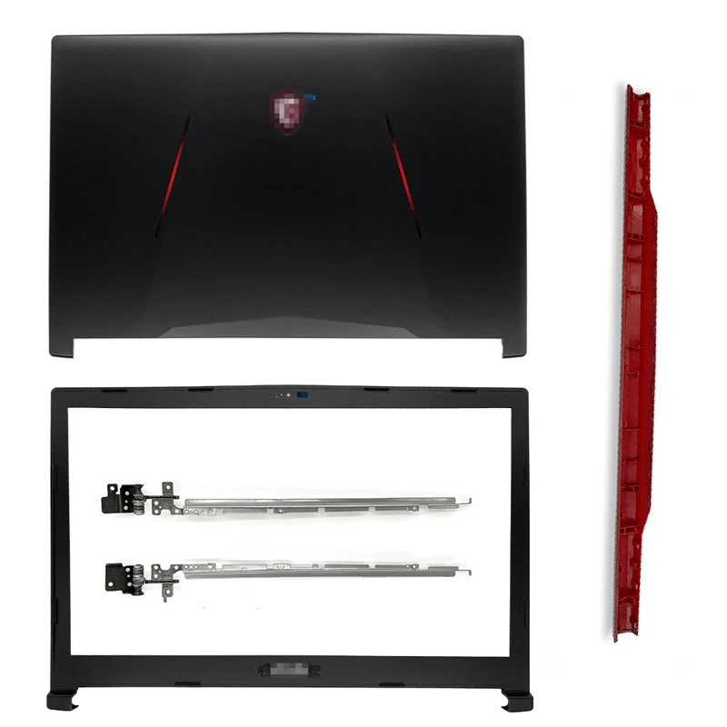 Новая задняя крышка ЖК-дисплея 17 3 дюйма/передняя панель/петли/крышка шарнира для
