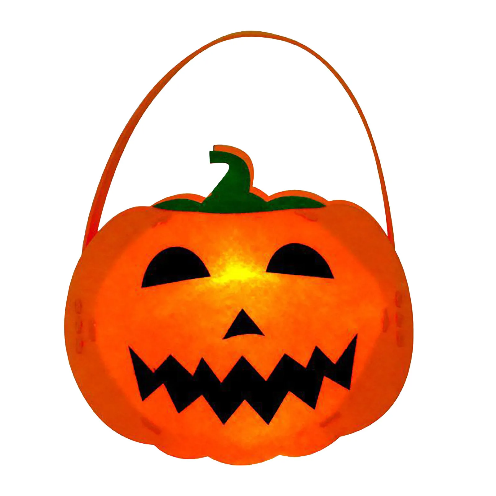 

Halloween Pumpkin Lantern Light DIY Craft Sewing Felts Kit Sewing Toy For Kids Alphabet Games for Toddlers