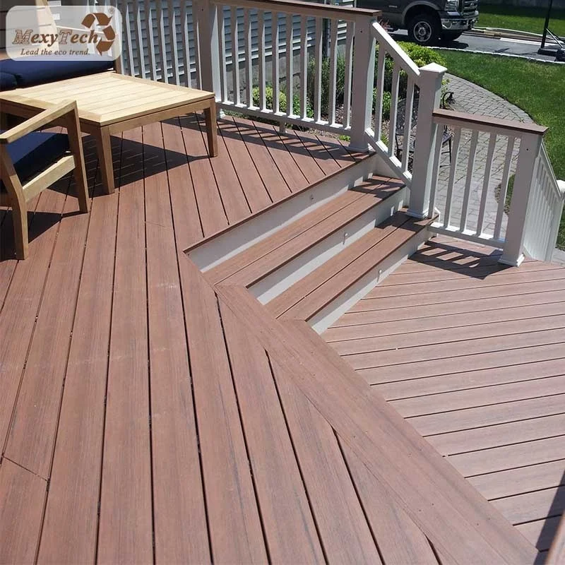 

WPC composite outdoor decking / terrace flooring/ solid hard wood board
