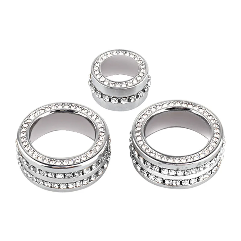 

Applicable to BMW Air Conditioning Knob13457SeriesgtX3X4X5X6Interior Modification of Central Control Audio Ring with Diamond