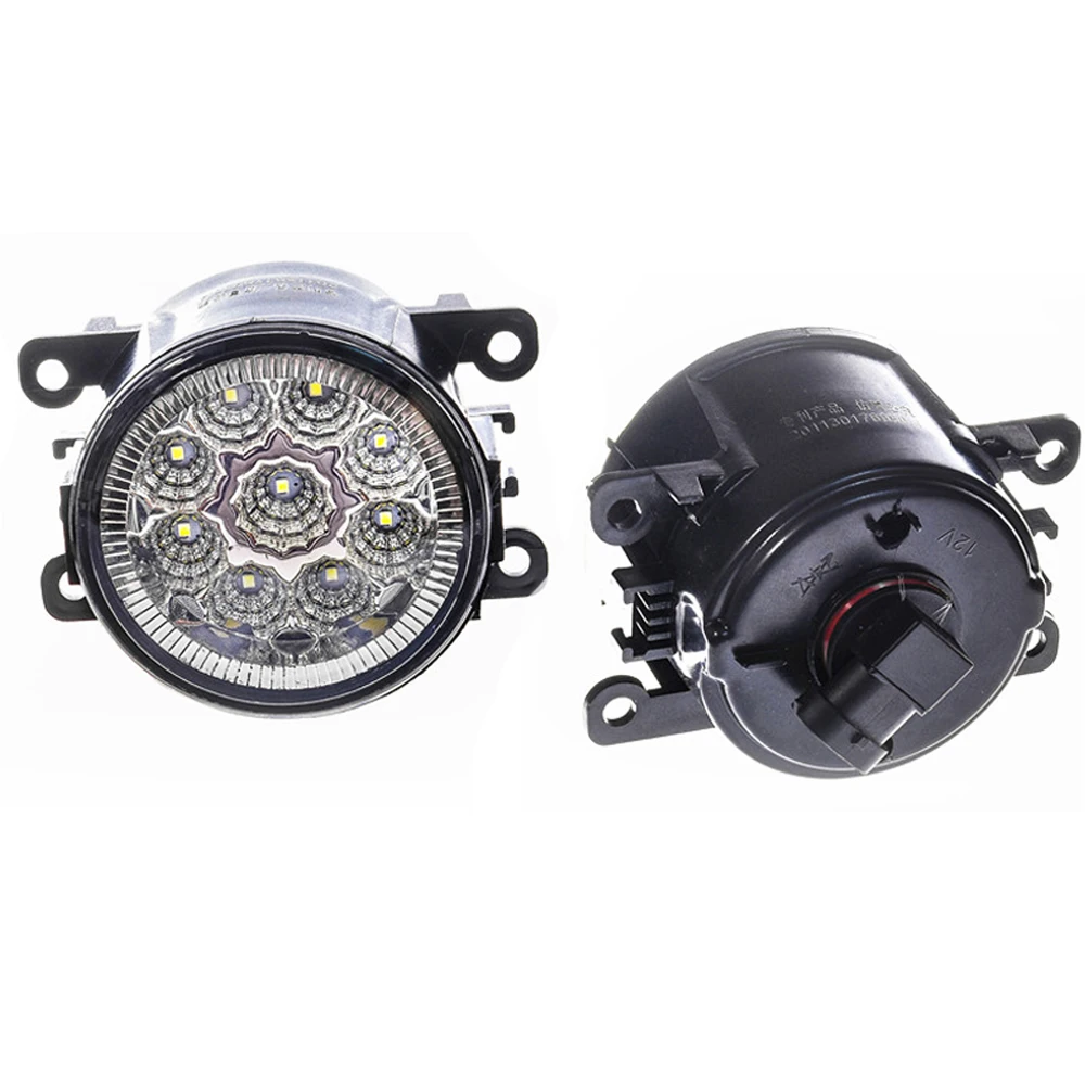 

2PCS H11 DRL 9 LED Car Front Fog Light Lamp Headlight for Ford Fiesta 2001-2008/Fusion 2001-2010 2011 2012 Styling Accessories