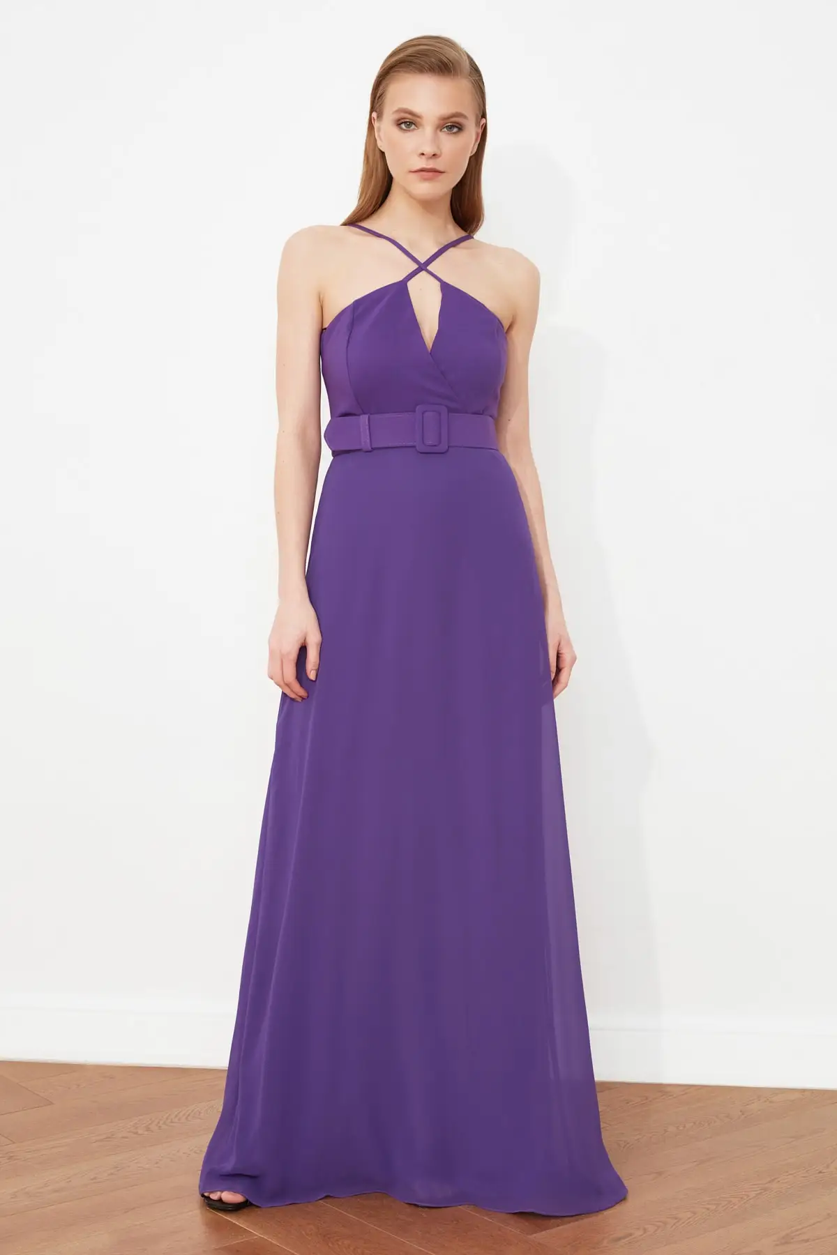 Trendyol Strap Evening Dress & Prom Gown TPRSS20AE0276 | Свадьбы и торжества