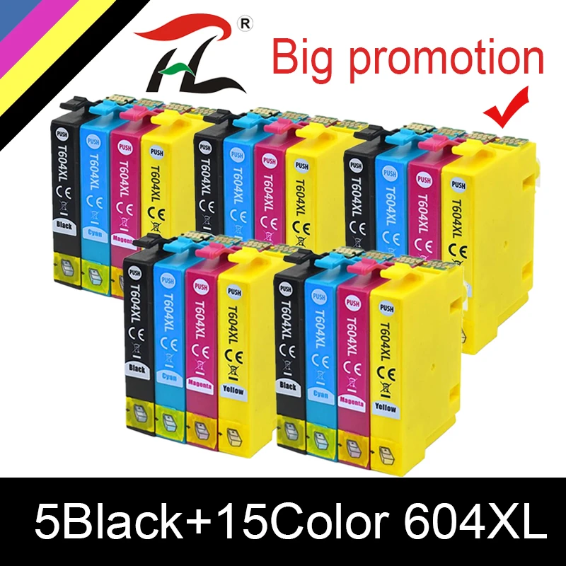 604XL T604 T 604 XL T604 XL Premium Compatible InkJet Ink Cartridge for Epson XP-2200/XP-2205/XP-3200/XP-3205/XP-4200 Printer