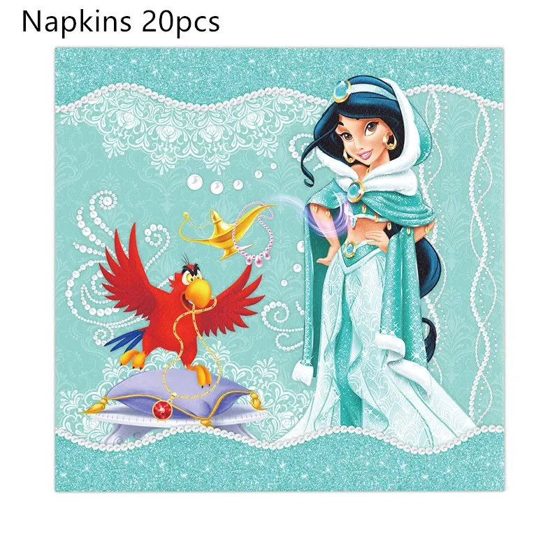 

Набор одноразовой посуды Princess Jasmine MINISO