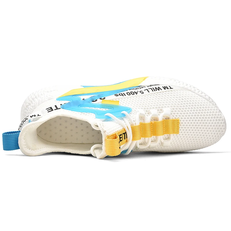 Fashion Men's Shoes Breathable Mesh Running Shoes Outdoor Fitness Training Sports Shoes Non-slip Wear-resistant Sneakers