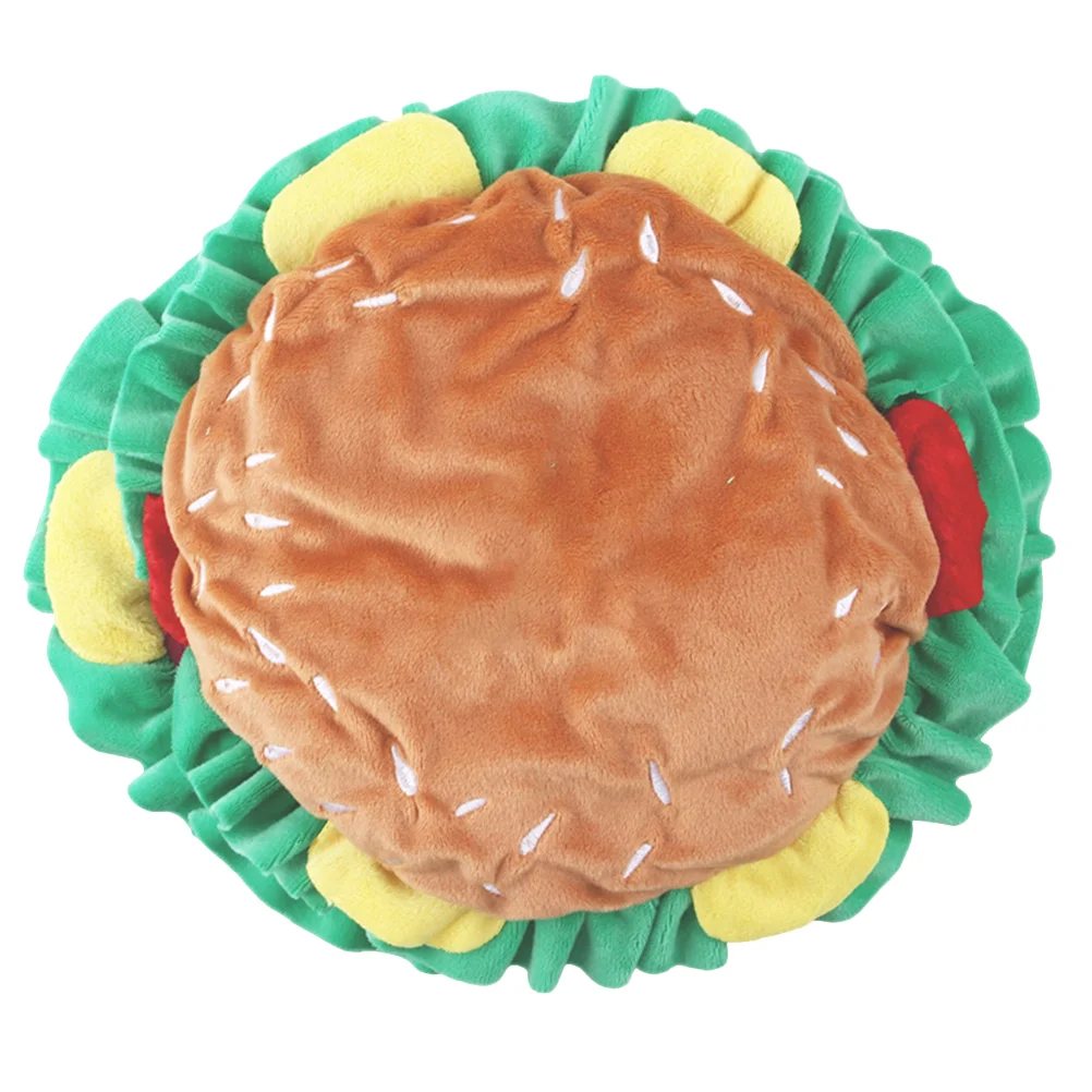 

Pet Headgear Hat Accessories Lovely Headwear Halloween Cat Cap Burgers Hamburger Headdress Decorate Carnival