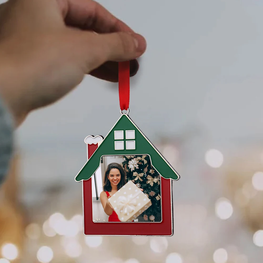 Индивидуальный красный веревочный кулон из цинкового сплава рождественское