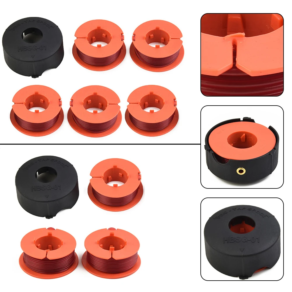 

Power Tool Parts String Trimmer For BOSCH ART 23 26 30 Combitrim Easytrim Pro-Tap Spool Line F016800175 With Cap Protection Set