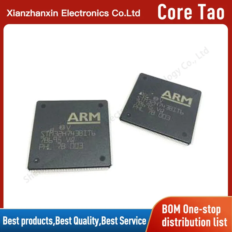 1pcs/lot STM32H743BIT6 LQFP-208 STM32H7 Microcontroller chip