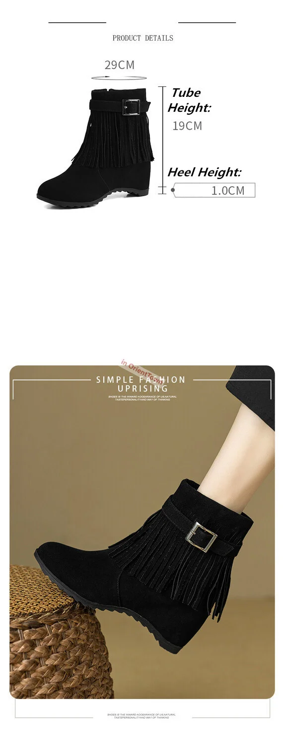 Японские корейские ботинки с кисточками для девочек университетские короткие