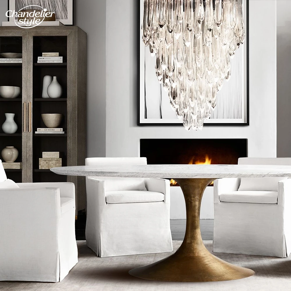 Светодиодные люстры в стиле ретро современные подвесные светильники из черного