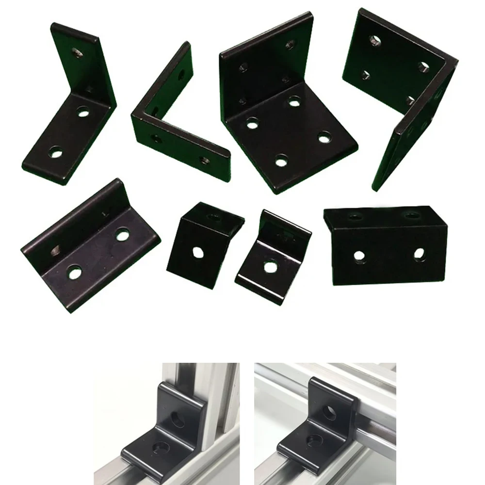 

Угловой кронштейн VENSTPOW черный алюминий