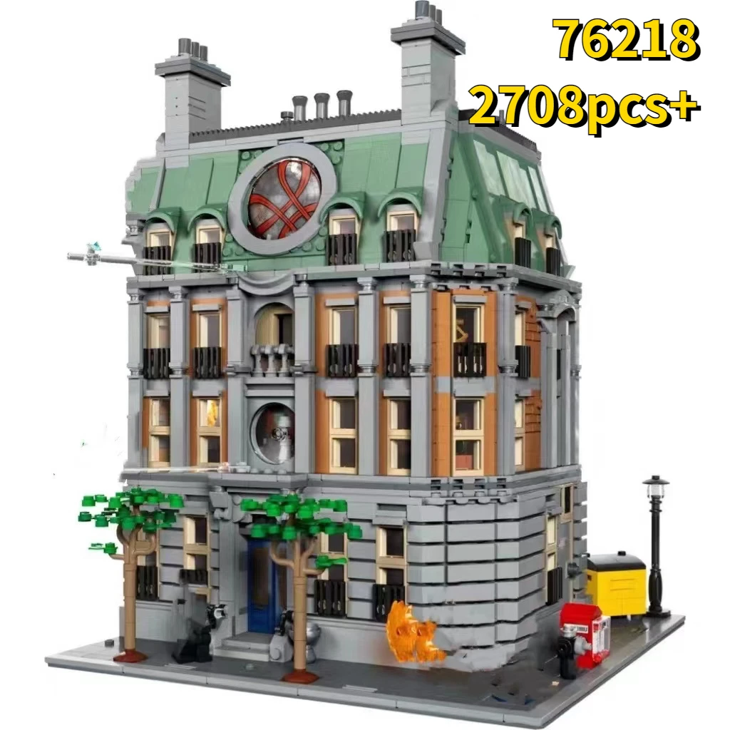 

2022 New 76218 Doctor Strange Sanctum Sanctorum Showdown Movie StreetView Building Block Bricks Kit MOC Toys Kids Gift