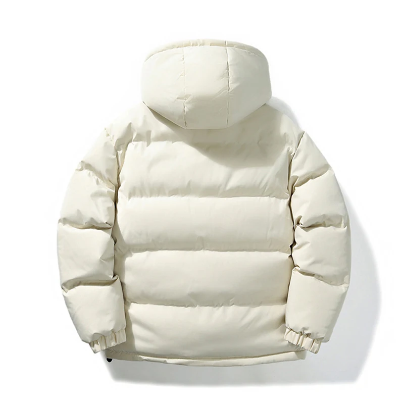 Зимние мужские модные утепленные парки теплые ветрозащитные куртки осенние