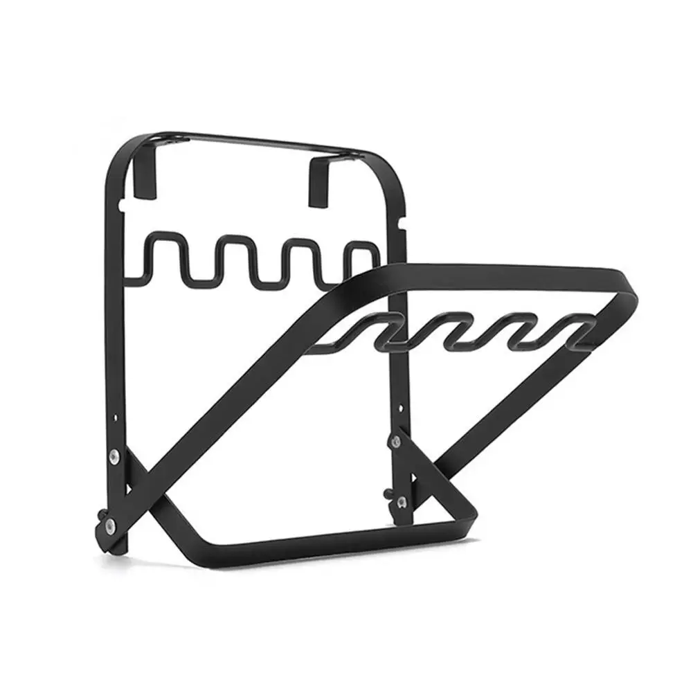

Foldable Garbage Bag Storage Rack Hanger Multifunctional Space Saving Strong Bearing Capacity Sundries Bracket