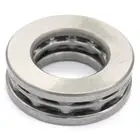 (1) комплект осевых шарикоподшипников 51104 20x35x10 мм (2 стальных раковины + 1 сепаратор) AEBC-1