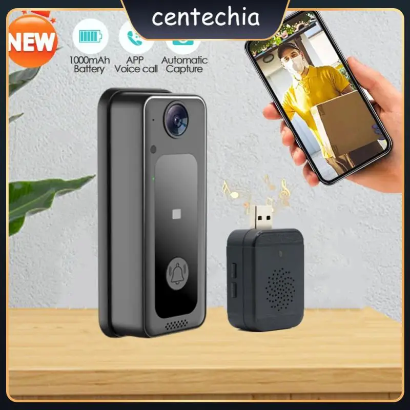 

Smart Doorbell Camera Low-power 720p Wireless Intelligent Doorbell Noise Cancellation Wireless Wireless Doorbell Door Bell M3
