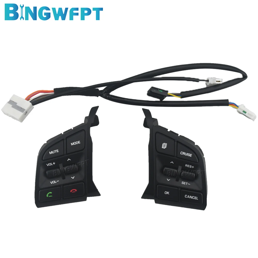 

96710-D3500 переключатель круиз-контроля для Hyundai Tucson 2015-2019 рулевое колесо дистанционное управление переключатель громкости Bluetooth кнопка