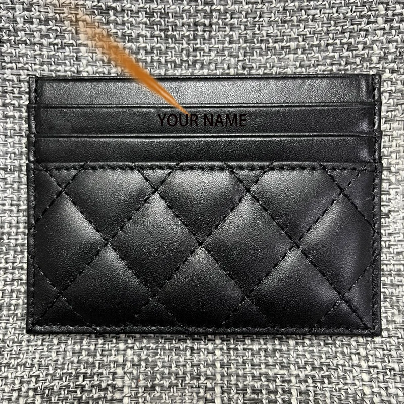 

Free carving and naming of men's and women's card bags, cowhide coin pocket wallets, small card holders, commemorative letters,