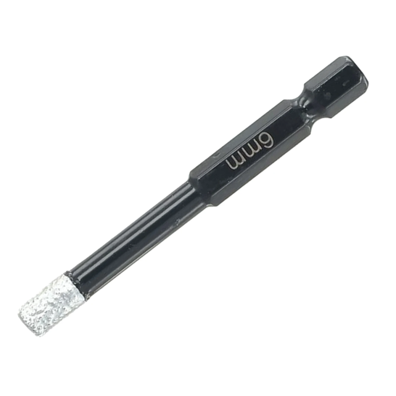 Фото Сверло для сухого сверления Hex Dry Drill Bit, для внутренних и наружных работ, 6/8/10/12/15 мм, паяное, для стекла и гранита, с шестигранным хвостовиком №1