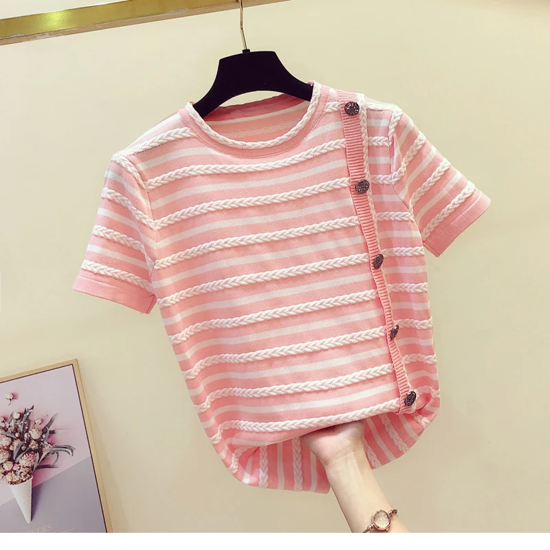 

Новинка лета 2021, футболка с коротким рукавом, женский дизайн sense, с коротким рукавом, белая