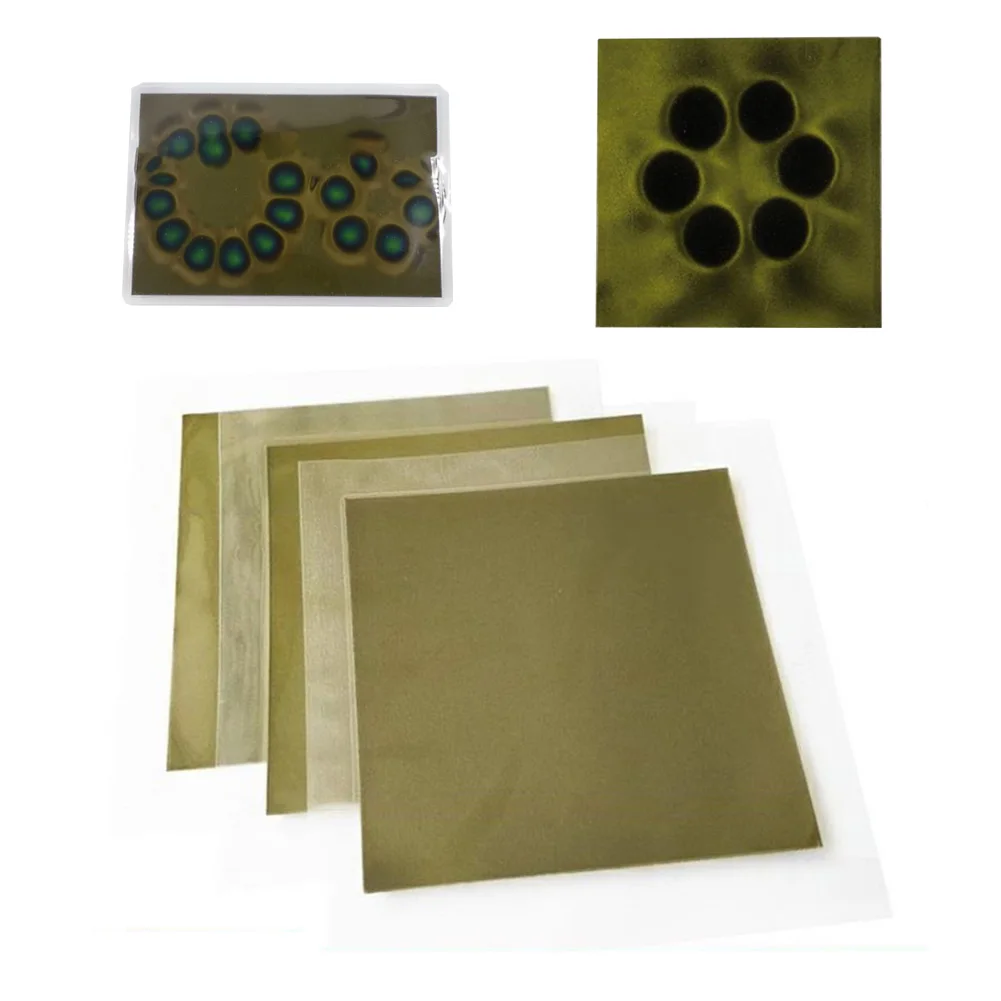 

Magnetic Field Viewer Pattern Display Membrane Magnetic Card Detector Micro-encapsulated Film 25x25mm 30x30mm 50x50mm