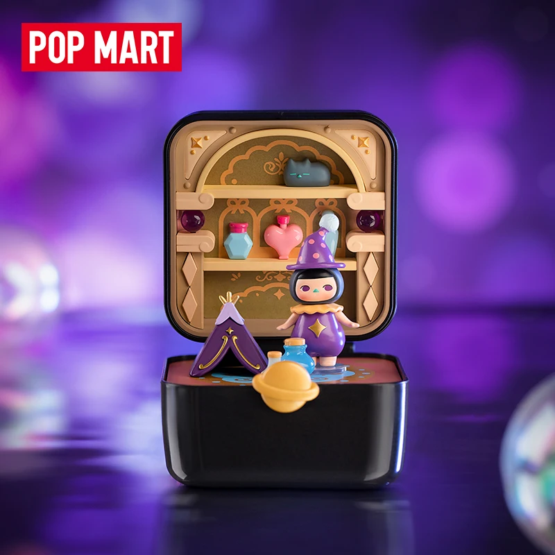 

Genuine POPMART PUCKY Elf Strange Planet Series Scene Blind Box Kawaii Action Figures Mystery Box Birthday Gift Surprise Box