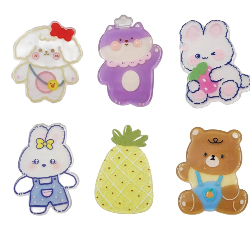 

Разноцветные акриловые аксессуары для ювелирных изделий «сделай сам», Детские Декоративные Акриловые нашивки «сделай сам», материалы для ...