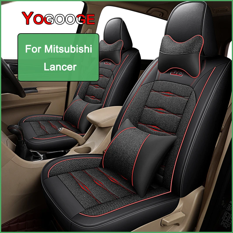 

YOGOOGE чехол на автомобильное сиденье для Mitsubishi Lancer, автомобильные аксессуары для интерьера (1 сиденье)