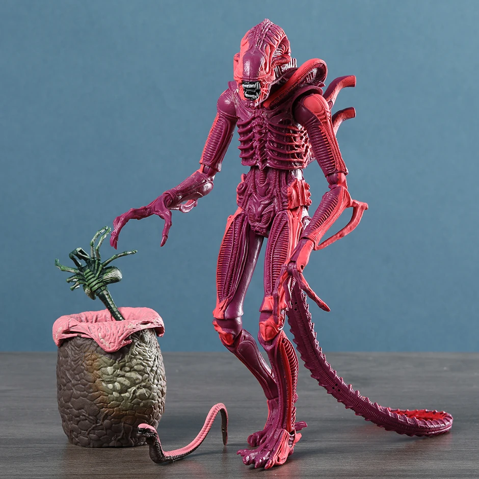 Инопланетянин NECA розовый Xenomorph Warrior аркадная игра экшн-фигурка коллекция игрушек
