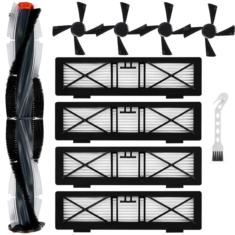 

Сменные детали: роликовая щетка, боковая щетка, HEPA-фильтры, совместимые с Neato D75 D80 D85 аксессуары для робота-пылесоса