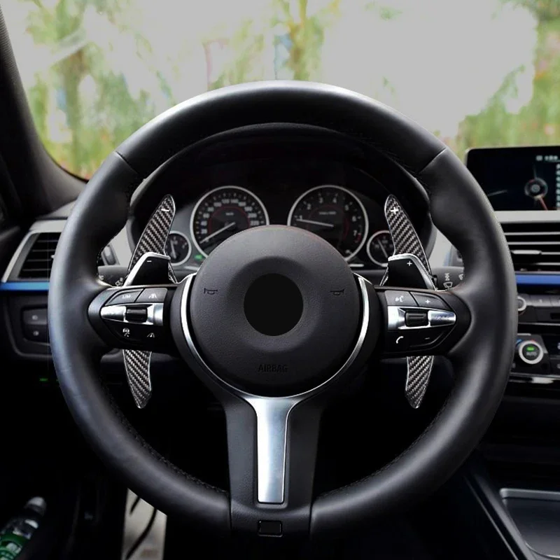 Кованое углеродное волокно автомобильный интерьер рулевое колесо лепестки